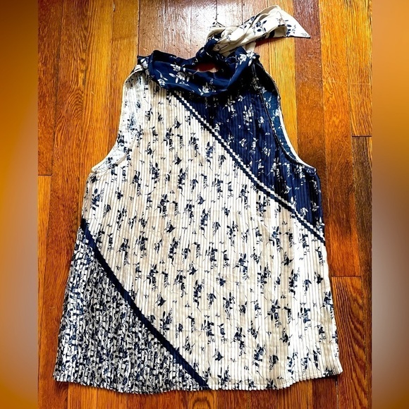 Belldini Tops - Sleeveless Top w/ Neck Tie